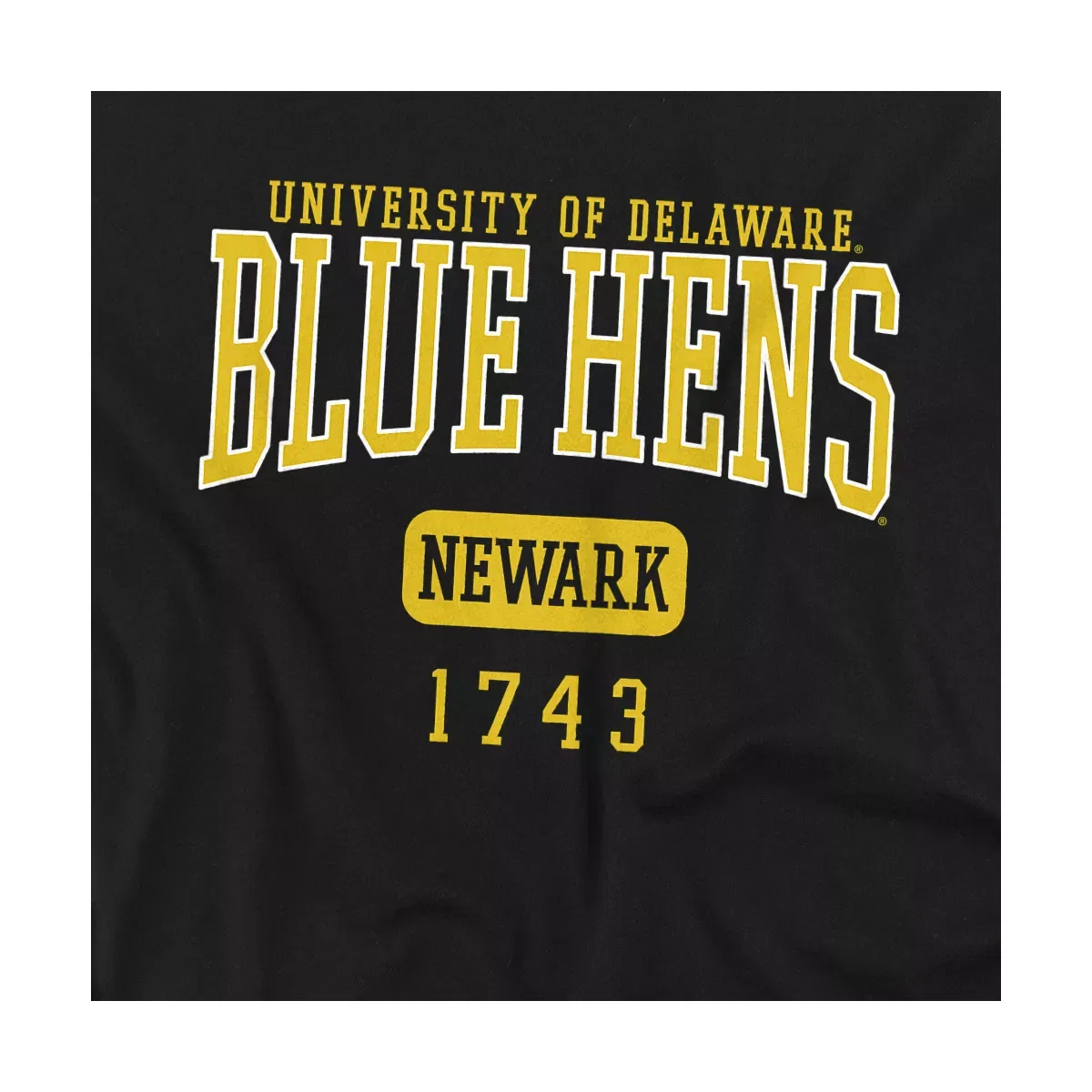 Детский боди-комбинезон хлопковый University Of Delaware Est. Date Infant Snap Suit NCAA, Black — фото 2