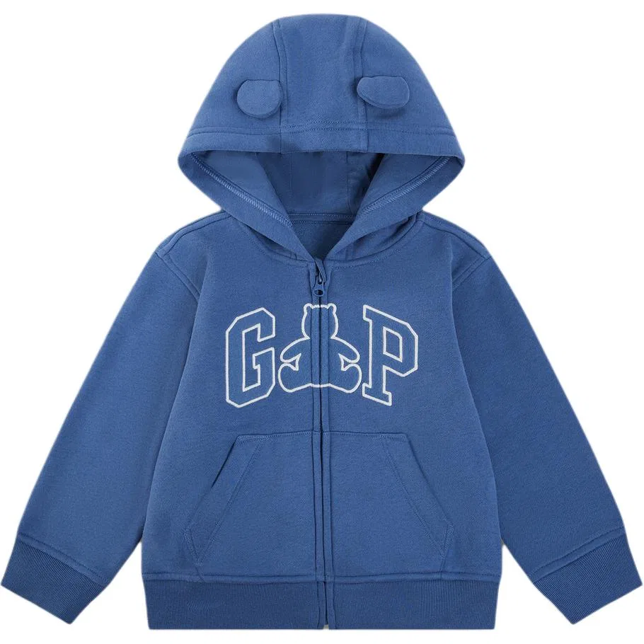Детское худи Beige Pre School Sweatshirts Moderate GAP — фото 4