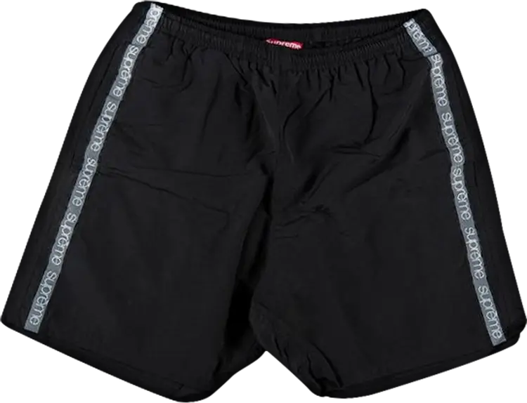 

Шорты Supreme Tonal Taping Water Short 'Black', черный