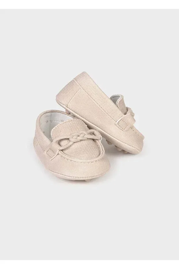 Детские мокасины для мальчиков без каблука Mayoral, Beige