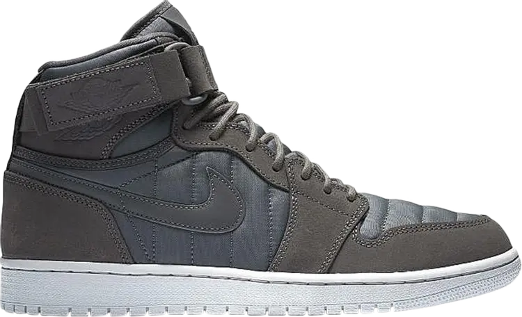 

Кроссовки Air Jordan 1 High Strap Dark Grey, серый