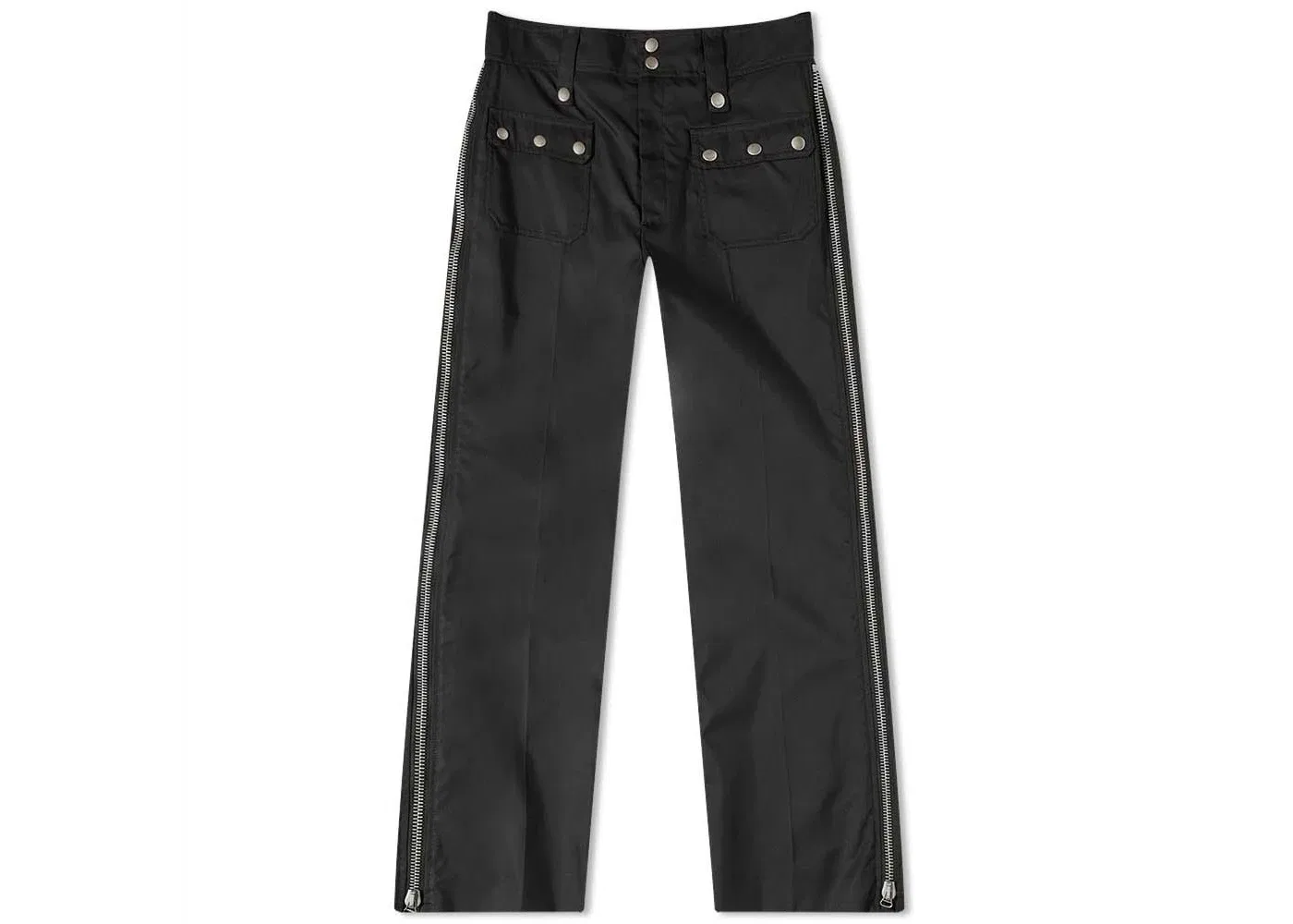 Мужские брюки с боковой молнией Pants Gucci, Black