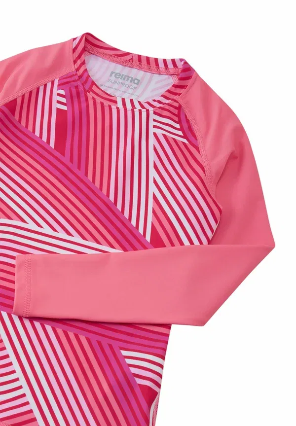 Футболка с принтом UV-badeshirt sukeltaja Reima, Soft Coral — фото 3