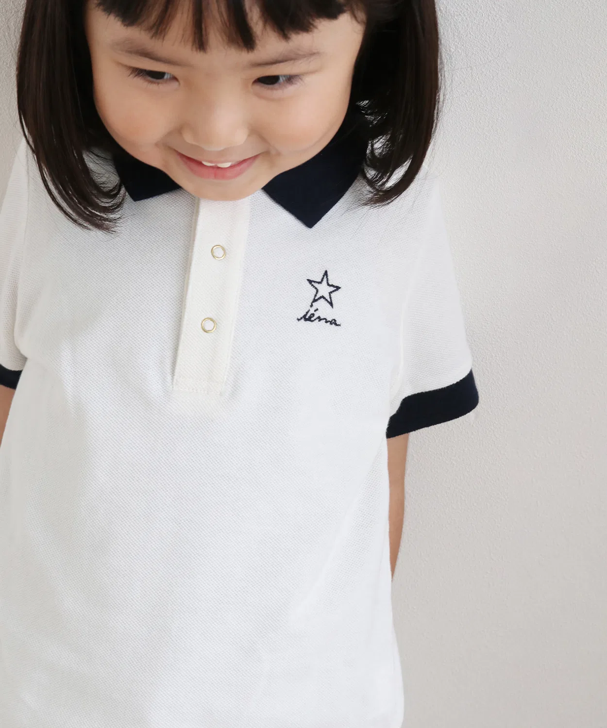 Детский поло с коротким рукавом Little Classics IENA ENFANT, Белый