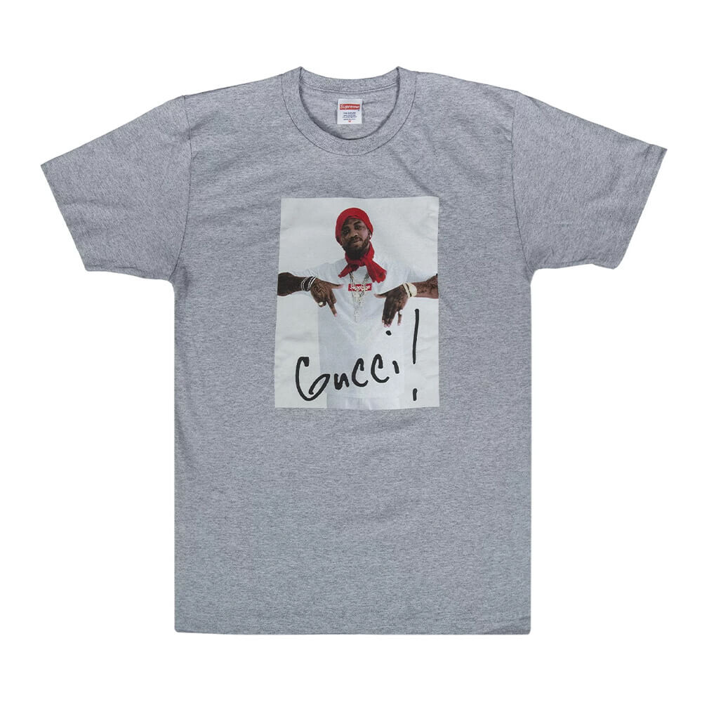 

Футболка Supreme Gucci Mane, серый
