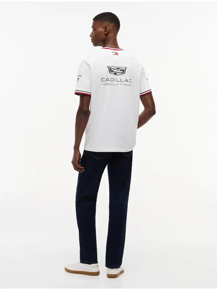 Футболка с принтом Cadillac F1 TOMMY HILFIGER, White — фото 3