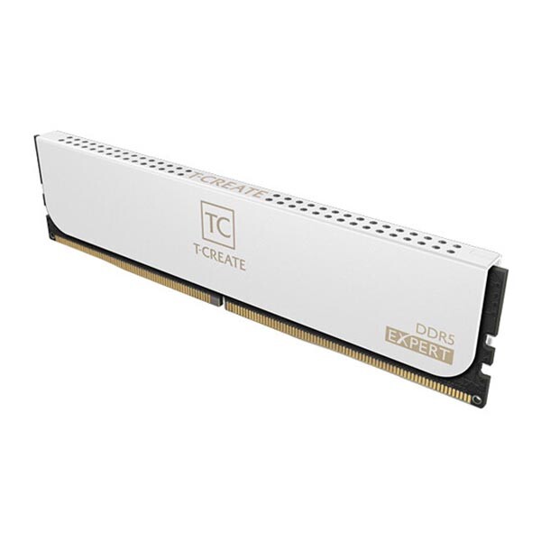Оперативная память Team Group T-Create Expert 64Гб (2 х 32 Гб), UDIMM DDR5, 6400 МГц, белый, CTCWD564G6400HC34BDC01 — фото 3