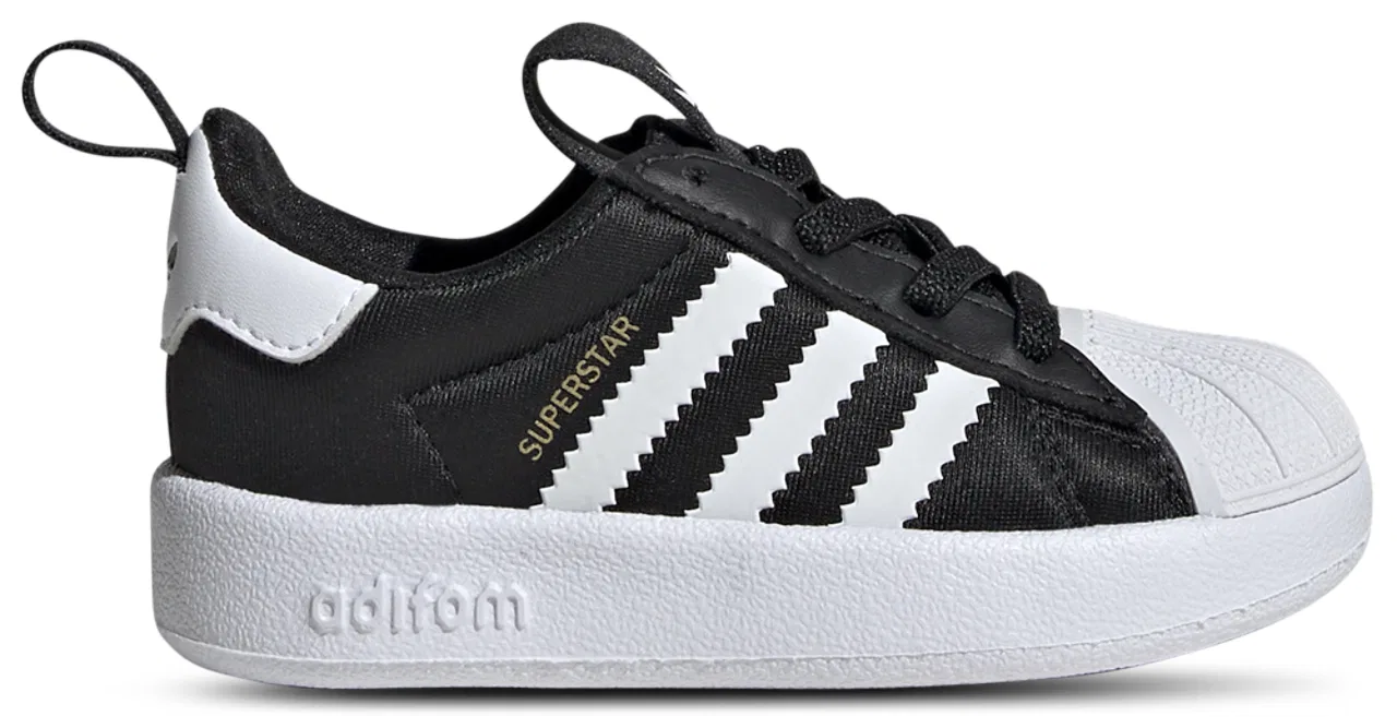 Кроссовки для мальчиков Superstar 360 Adidas Originals, белый/черный
