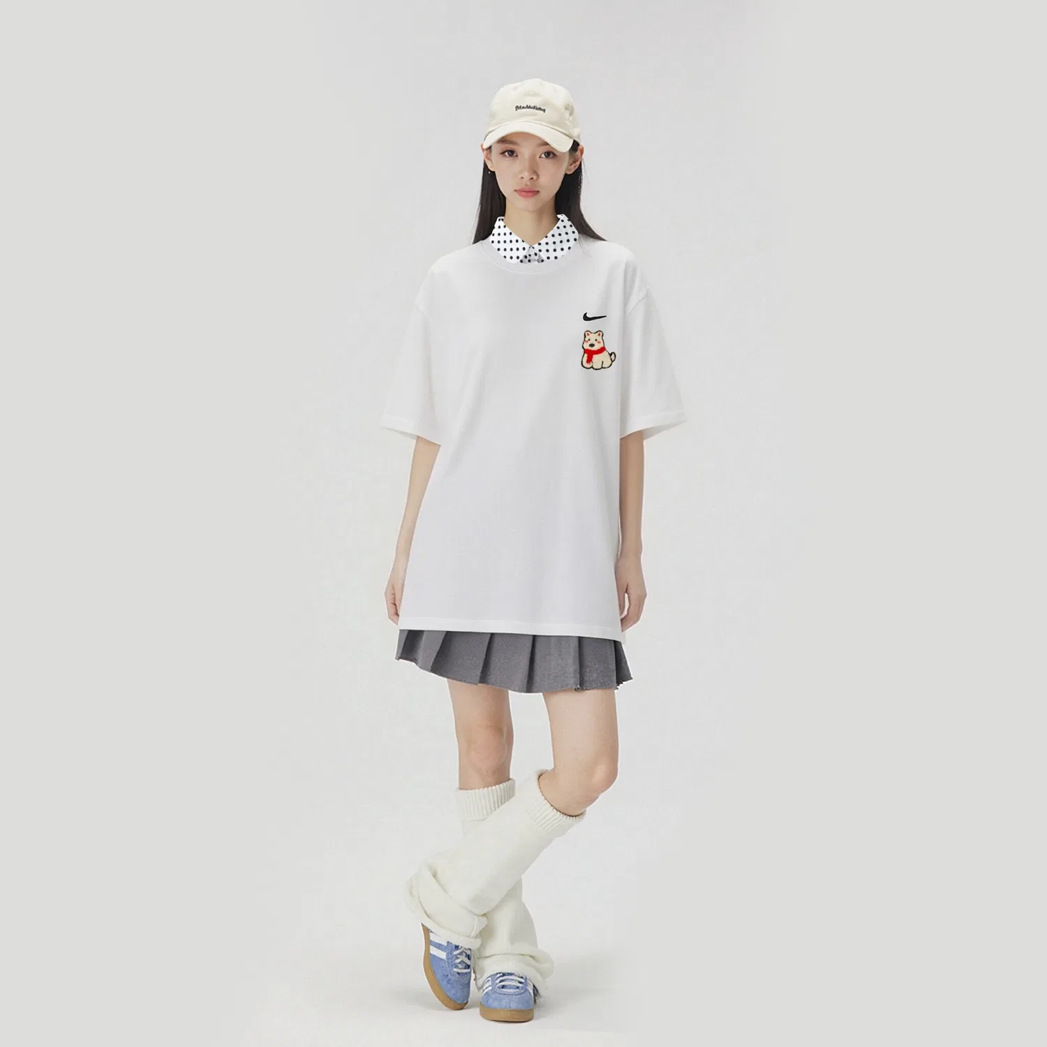 Футболка с принтом Nike, White — фото 4