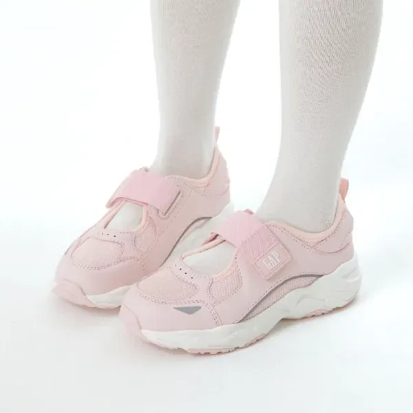 Кроссовки Gap Kids Мэри Джейн, розовый