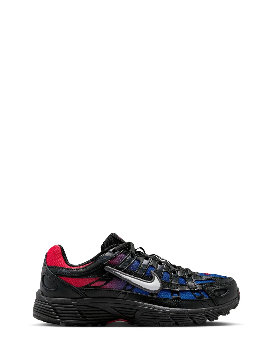 Кроссовки Nike P-6000, черный/синий/красный — фото 3