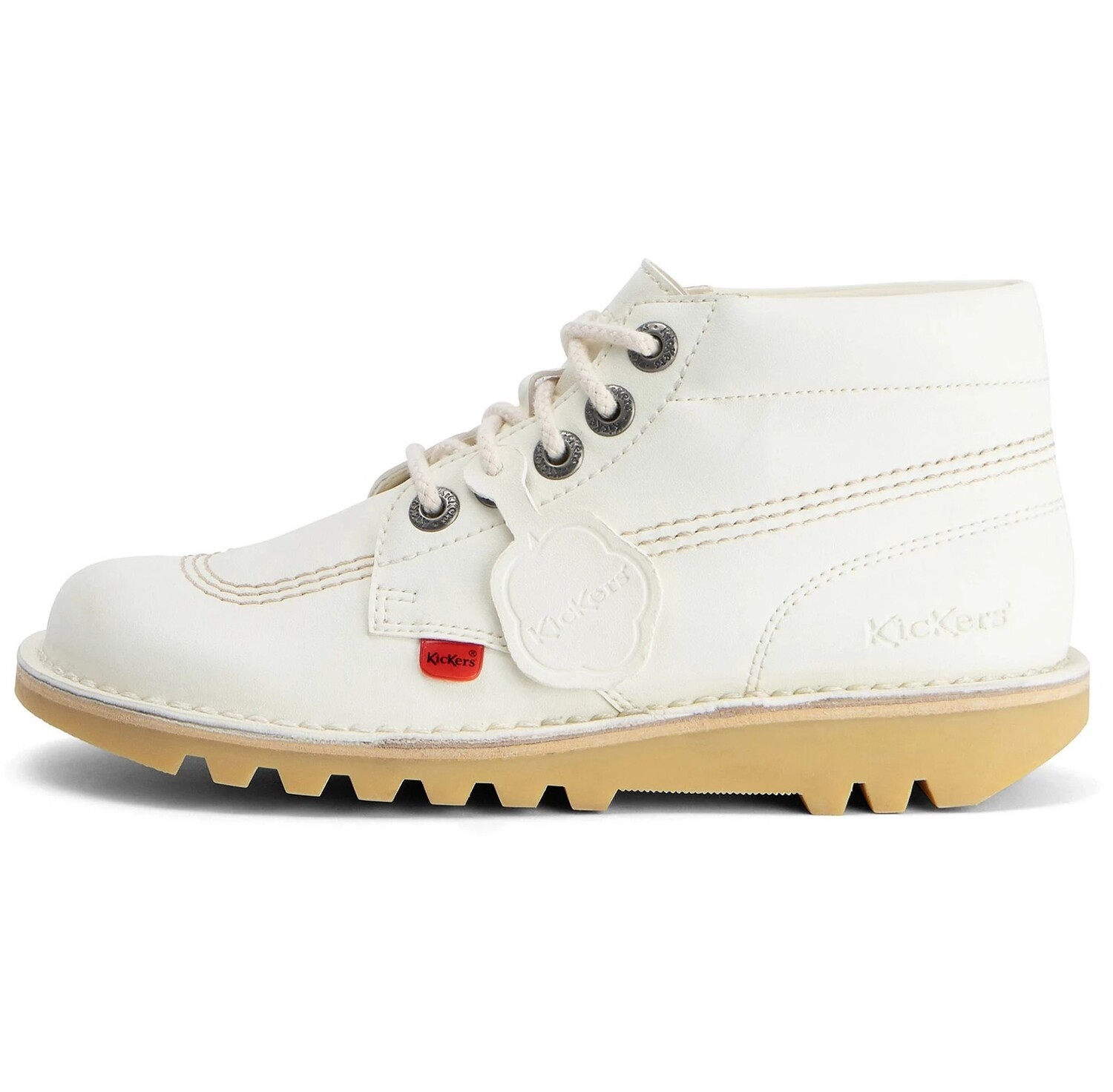 

Полуботинки Kickers Hi Vegan Ankle, белый