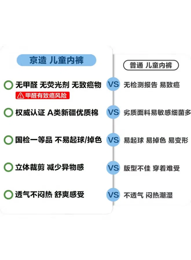 Трусы-боксеры хлопковые комплект из 3 штук Jingzao Jd.Com, разноцветный