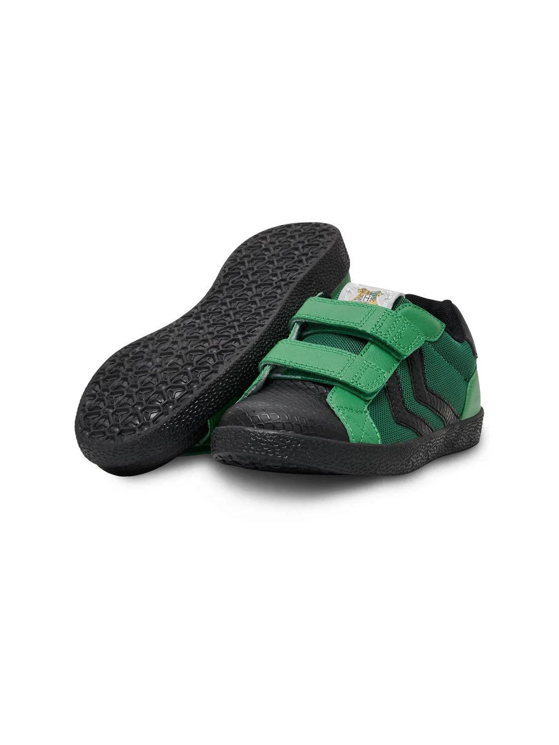 Детские кроссовки на липучках HP Slytherin Hummel, Dark Green — фото 4