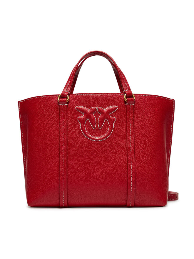 

Сумка PINKO Miranda Shopper Mini AI 24-25 PLTT 104515 A29O, красный