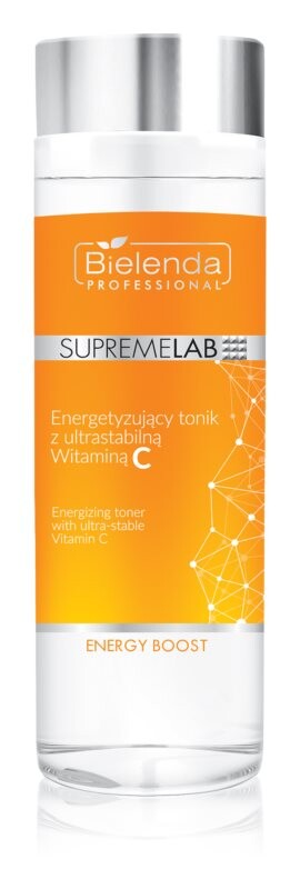 

Бодрящий тоник с ультрастабильным витамином С Bielenda Professional Supremelab Energy Boost