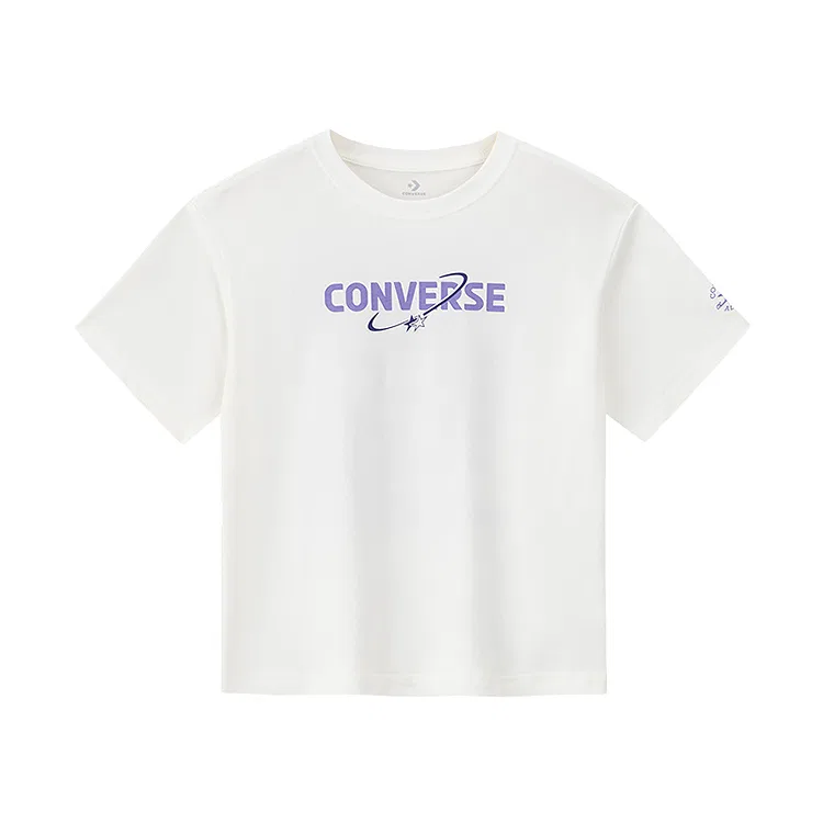 Детская футболка хлопковая Converse, Classical Style White