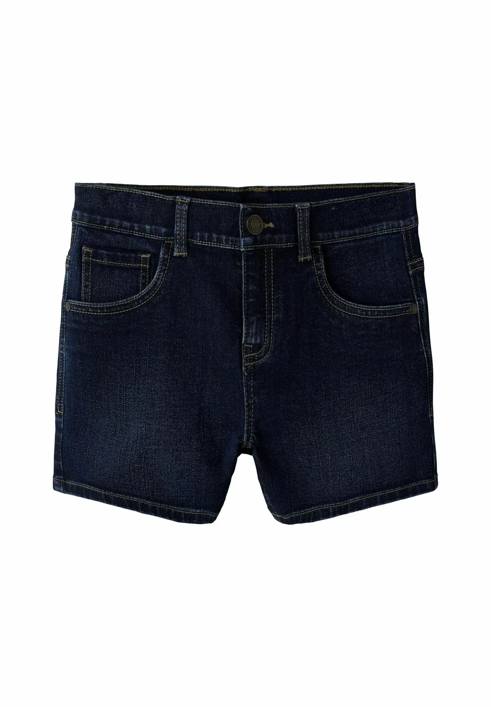 Джинсовые шорты приталенного кроя Two Soon, Dark Blue Denim — фото 3