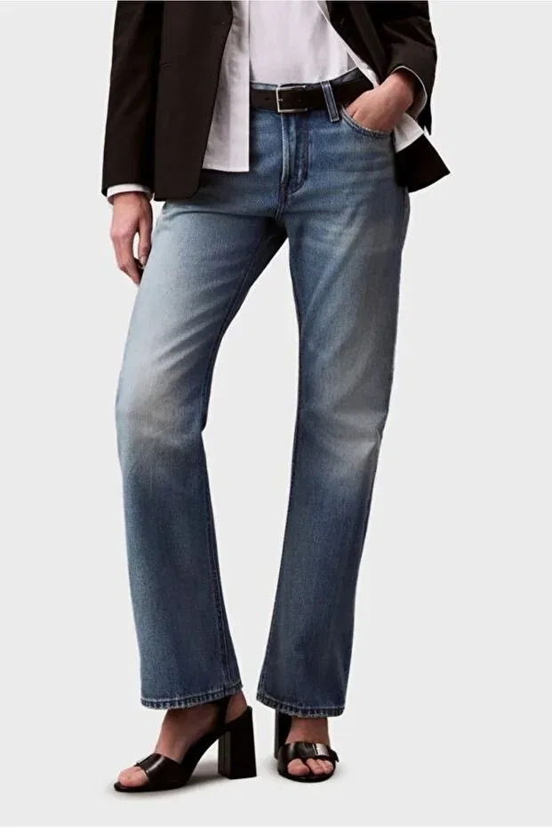 Женские джинсы клеш Calvin Klein, Blue