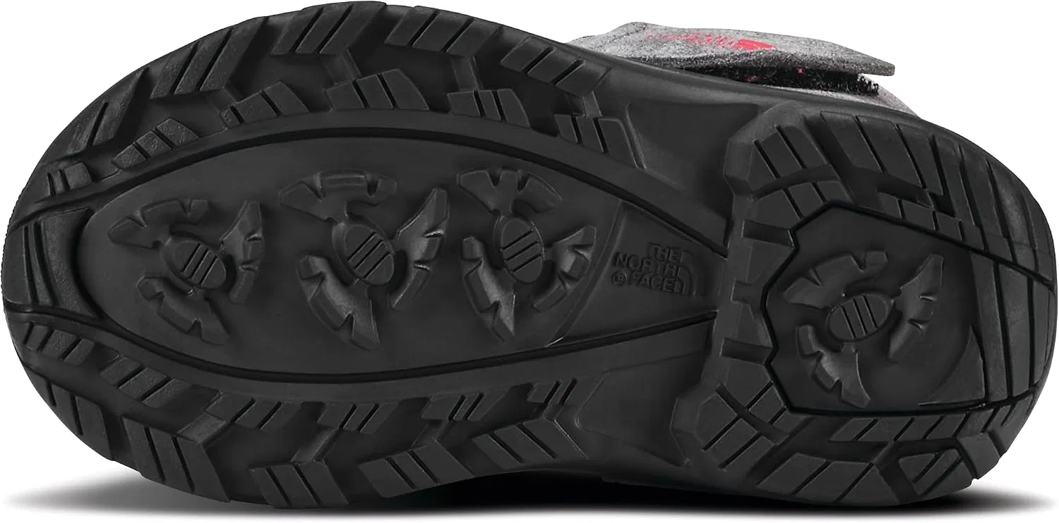 Детские снежные ботинки для девочек с утеплением Alpenglow II Insulated Snow Boot, Tnf Black/Zinc Grey — фото 4