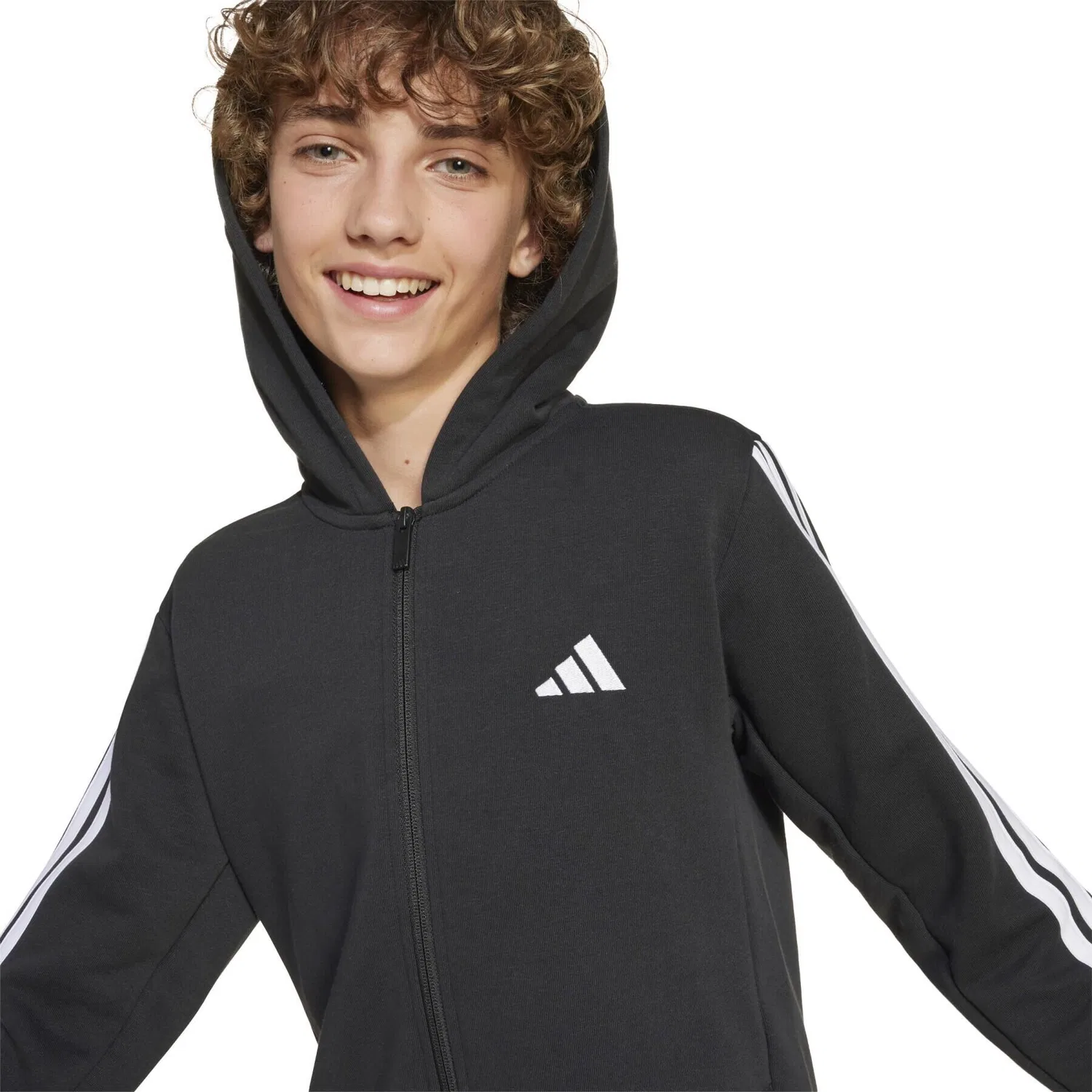 Детский спортивный костюм Junior TS 220 Adidas, Schwarz — фото 4