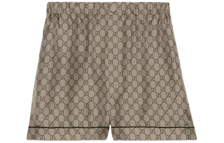 

Повседневные шорты женские бежевые Gucci