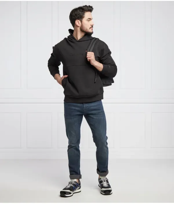 Толстовка relaxed fit Calvin Klein, черный — фото 2