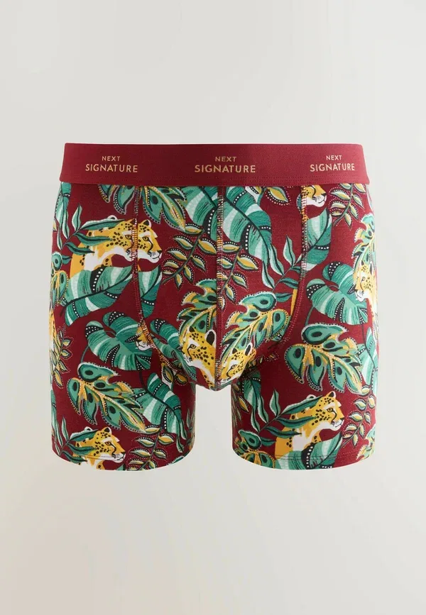 Боксеры из лиоцелла Next, зеленый, синий, Animal Print — фото 3