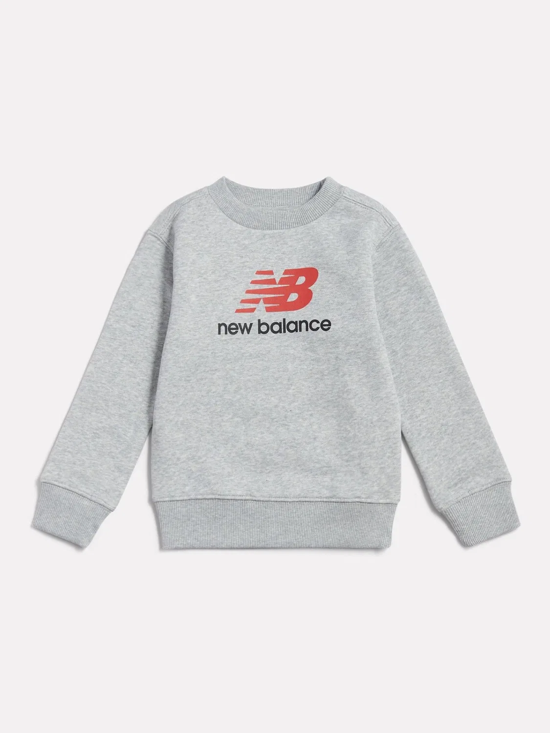 Свитшот с логотипом New Balance, серый