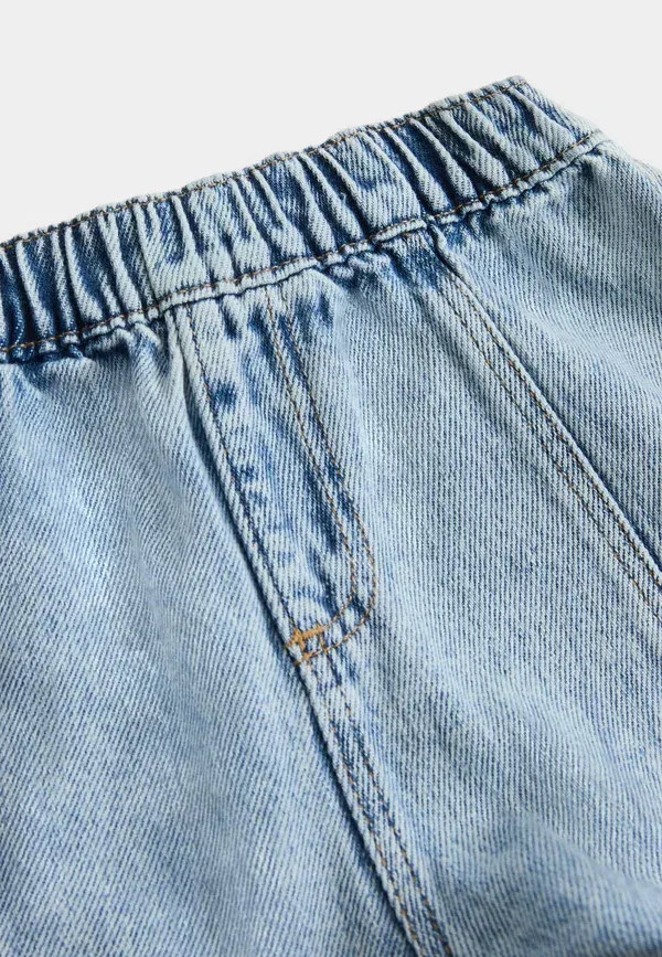 Джинсы из хлопка Relaxed fit jeans Marks & Spencer, denim, деним — фото 2
