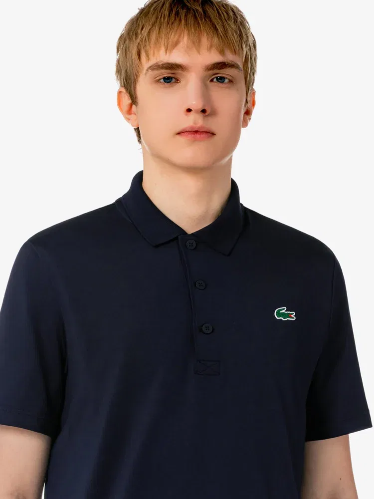 Футболка поло Lacoste Golf Performance Basic, мужская, темно-синий — фото 2