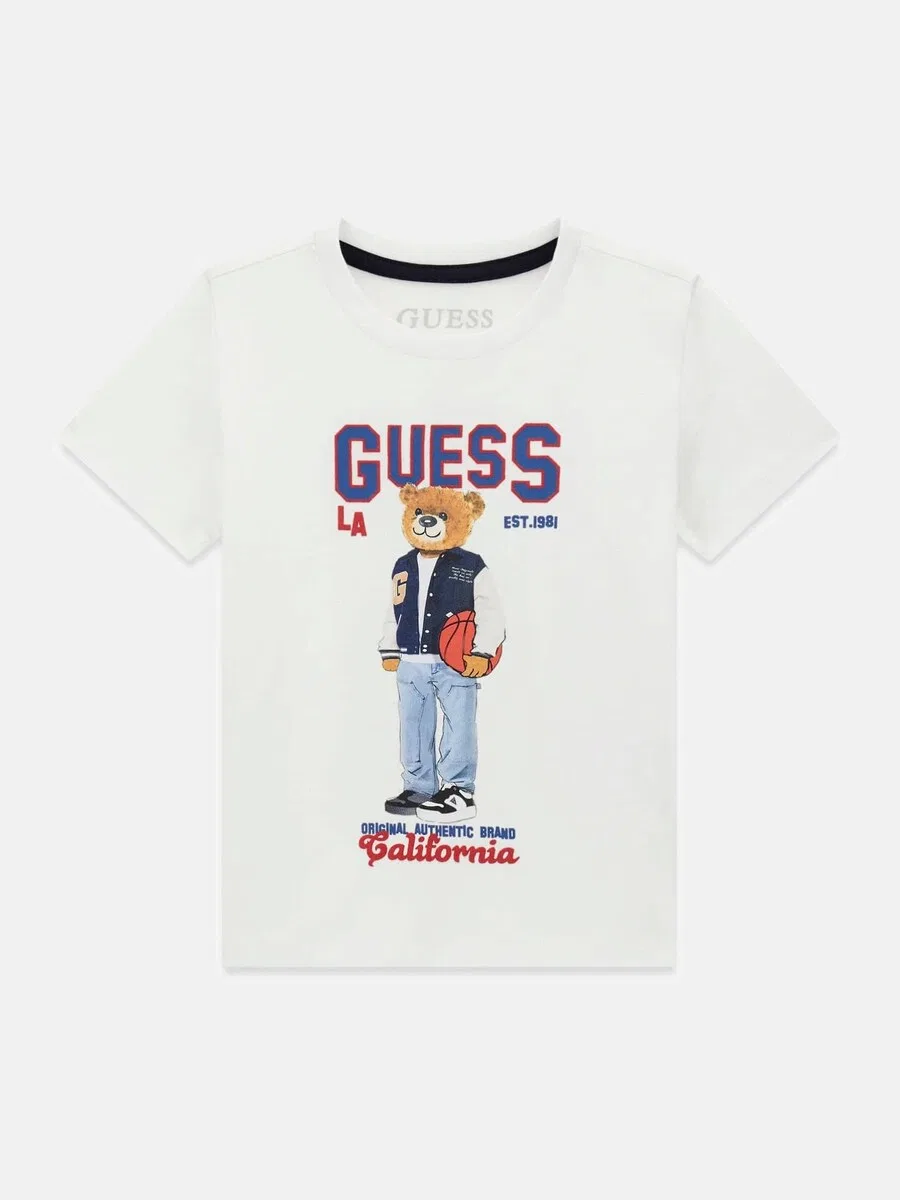 Рубашка GUESS стандартного кроя, белая — фото 2