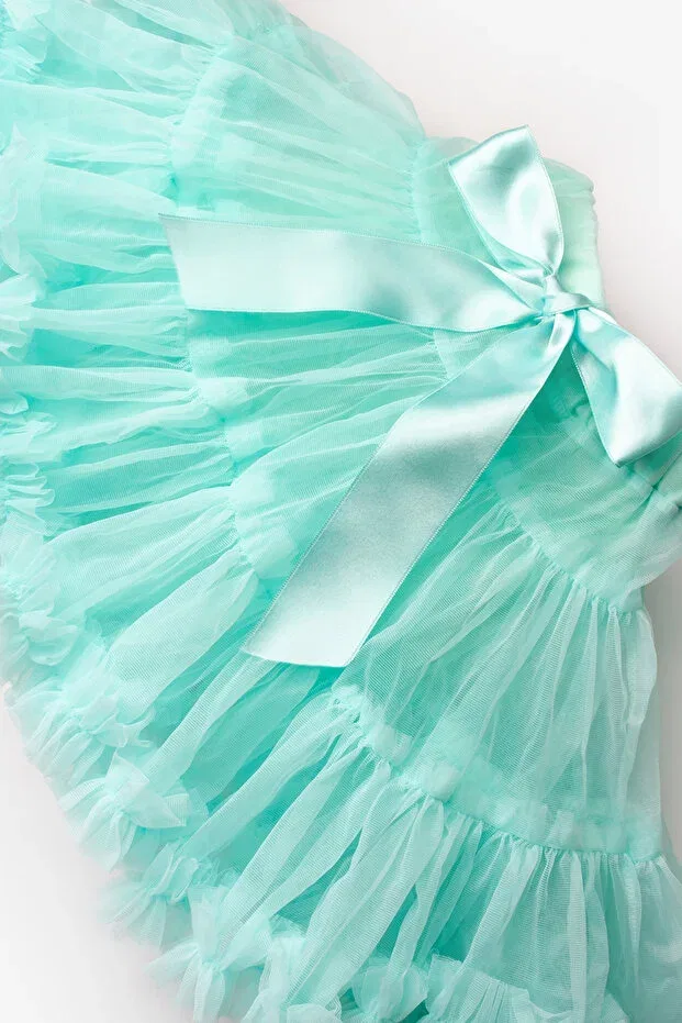 Детская юбка из фатина для девочек bonita Le Mabelle, Mint — фото 3