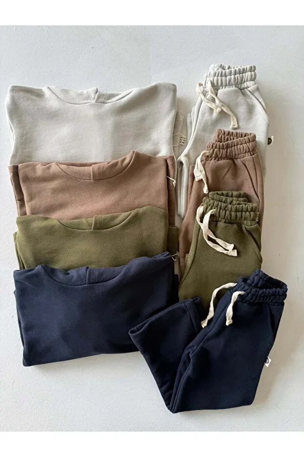 Детский комплект из худи и штанов с капюшоном Rg Brand, Navy Blue — фото 3