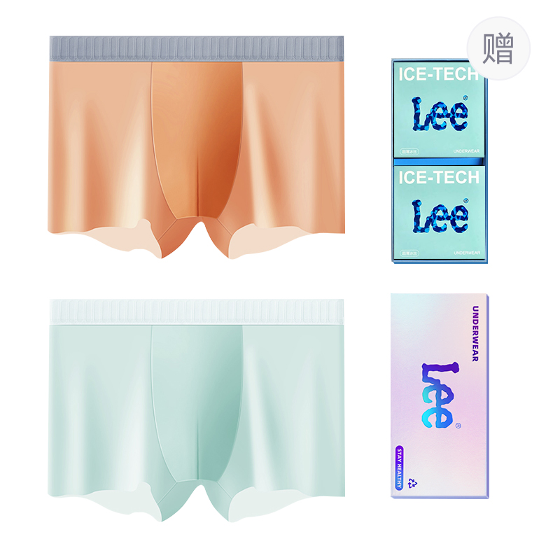 

Классические 101 трусы мужские подарочный набор из 2 полосок Lee, оранжевый