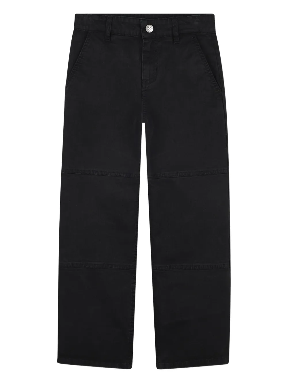 

Брюки с вышитым логотипом Zadig & Voltaire Kids, черный