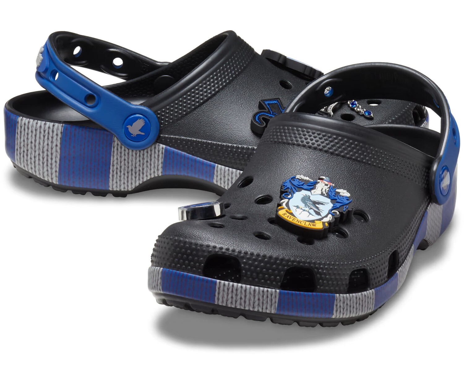 Сабо Crocs Harry Potter, Ravenclaw, черный/синий — фото 4