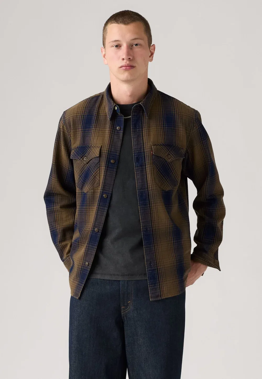 Свободная рубашка в западном стиле Levi'S, Toby Vintage Indigo