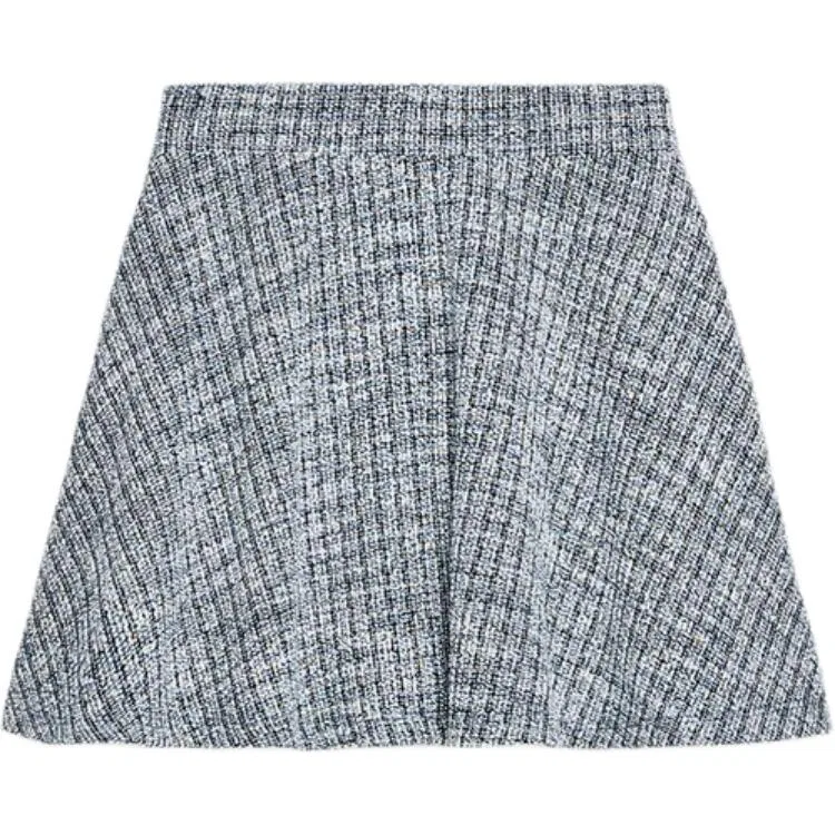 Женская юбка Casual Short с принтом ZARA, Blue — фото 3