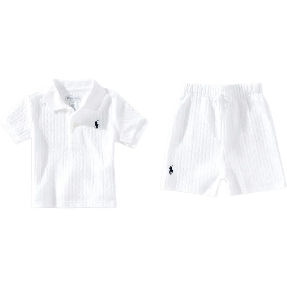 Детский спортивный комплект с поло-воротником Polo Ralph Lauren