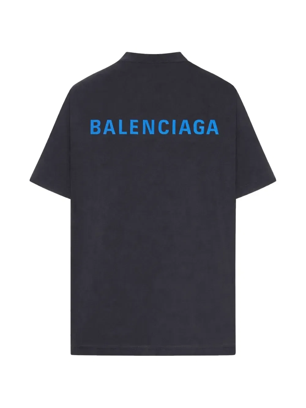 Футболка с вышитым логотипом BALENCIAGA, черный — фото 2