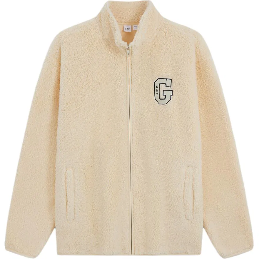 Свитшот с воротником-стойкой GAP, Beige