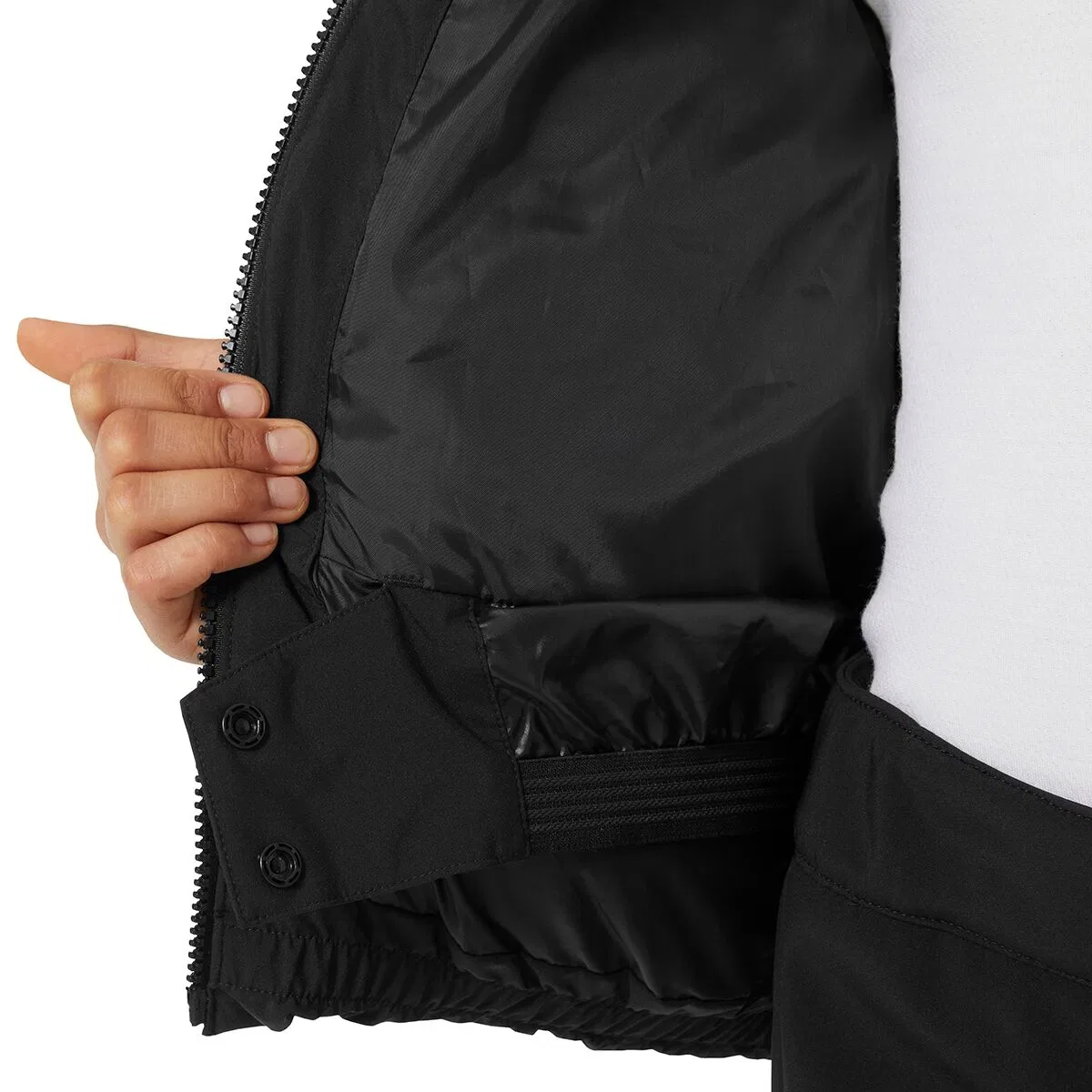 Детская утепленная куртка для девочек Jr Nora Puffy Jacket Helly Hansen, черный — фото 4