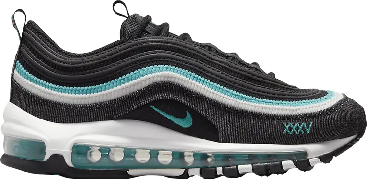 

Кроссовки Nike Air Max 97 GS 'XXXV', черный