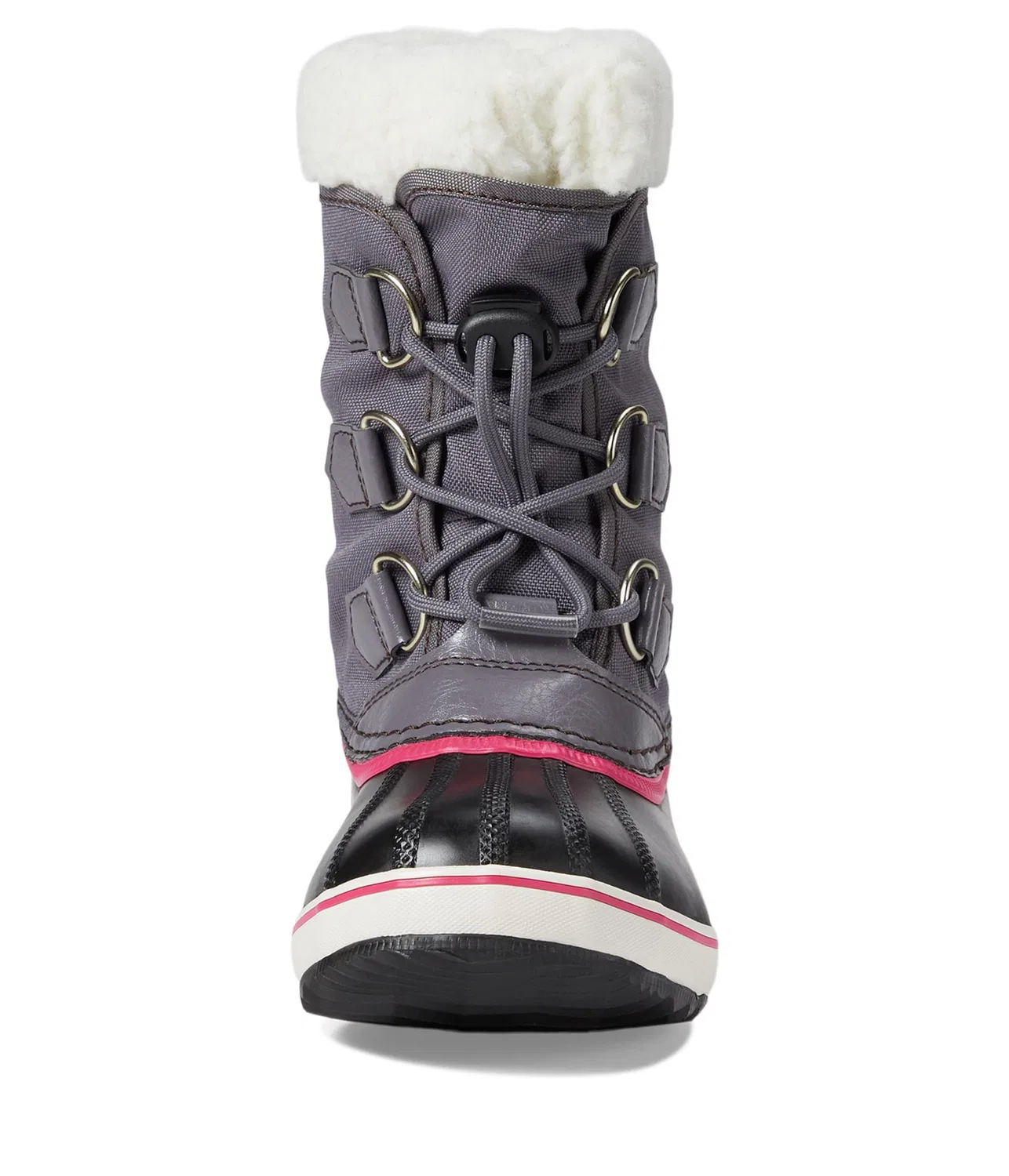 Детские зимние ботинки для мальчиков водонепроницаемые Sorel Yoot Pac Nylon Boot Waterproof, Pulse Black — фото 2