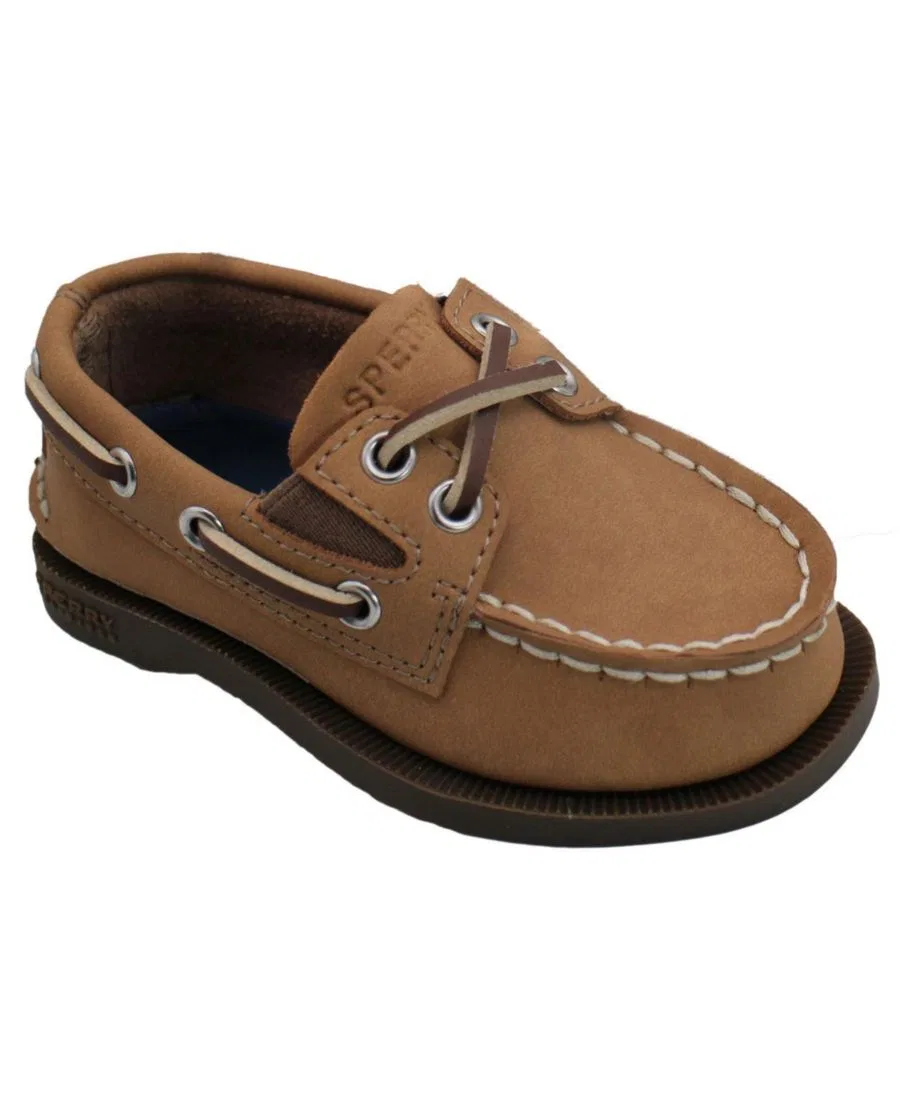 Туфли-лодочки Sperry Toddler Authentic Original Boat Shoes, Chestnut Leather