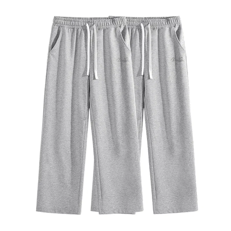 Детские спортивные штаны с принтом MINISO, Heather Gray+Heather Gray