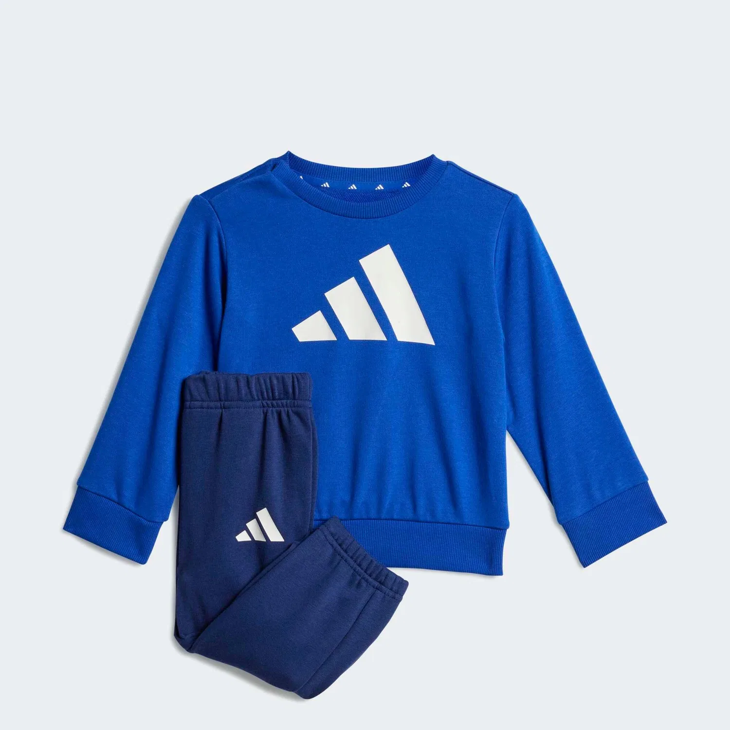 Детский хлопковый спортивный костюм Adidas, Цвет: Blau