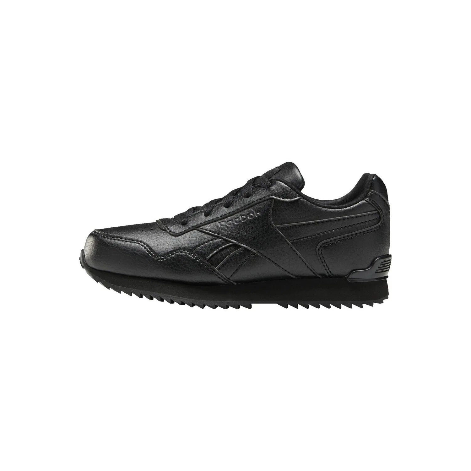 Детские кроссовки с ретро-дизайном Reebok Royal Glide Ripple Clip Shoes, Schwarz — фото 2
