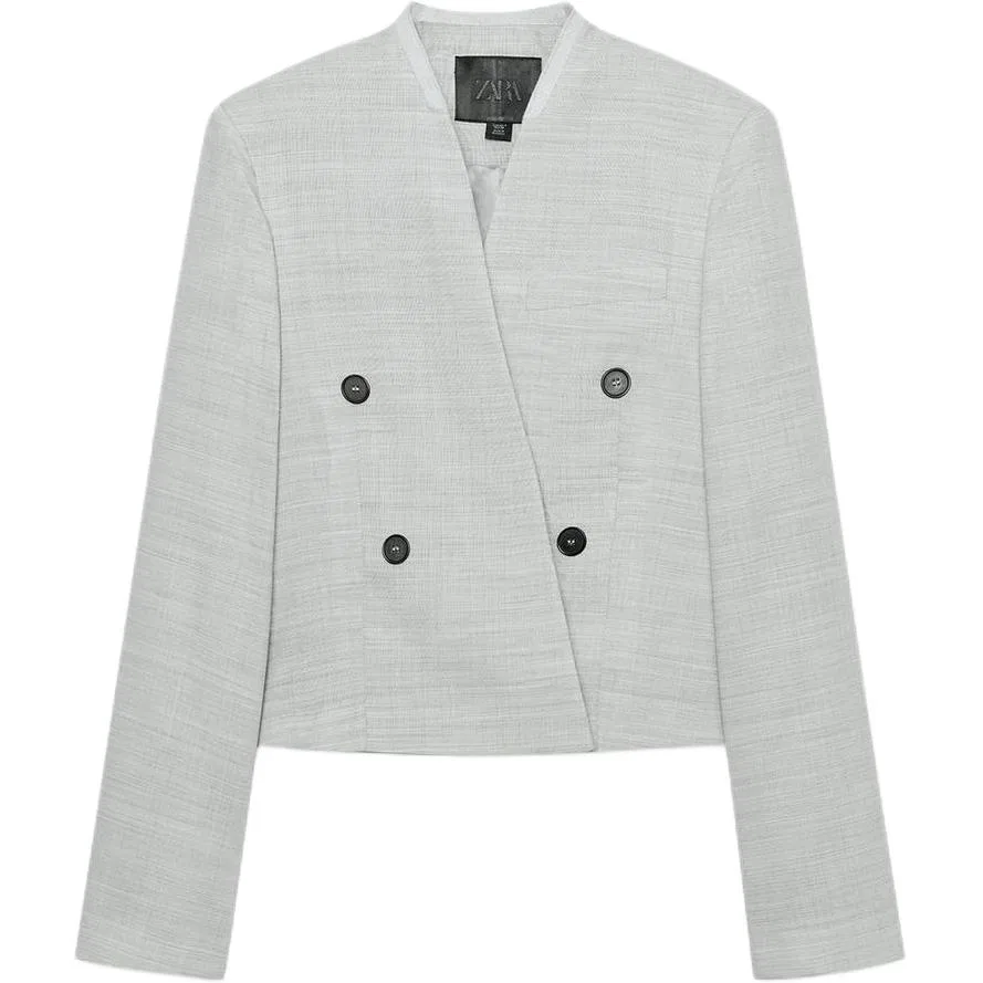 Женский деловой костюм ZW LIMITED EDITION ZARA, Light Gray